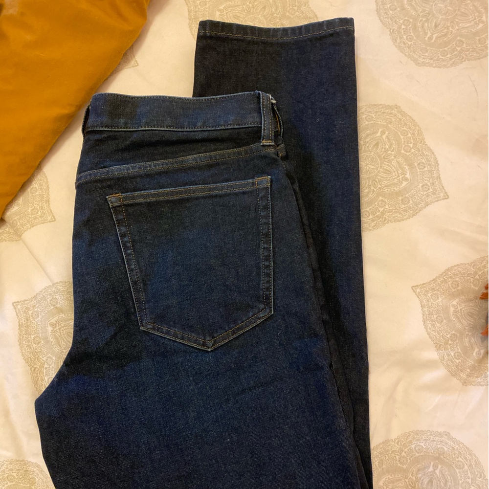 Everlane Athletic 4-Way Stretch Men's Deep Indigo Straight Jeans